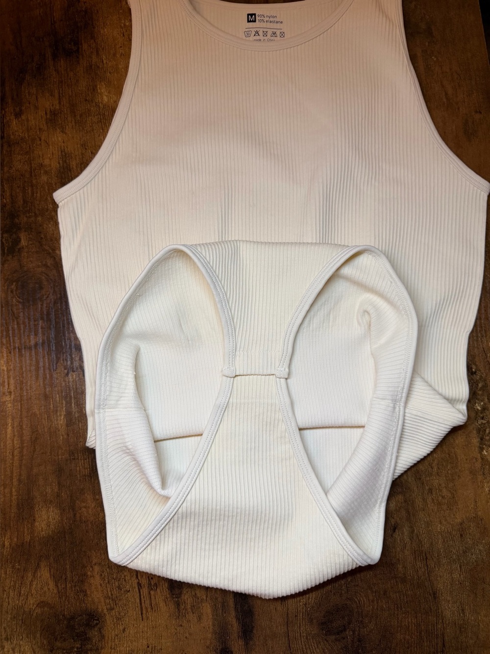 NWOT OQQ Ribbed High Neck Sleeveless Bodysuit - Bundle of 2 - Picture 9 of 10